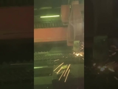 Laser cutting processing