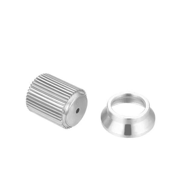 6063 6061 CNC Aluminum Parts Turning Machining Aluminum LED Heat Sink T4 T5 T6