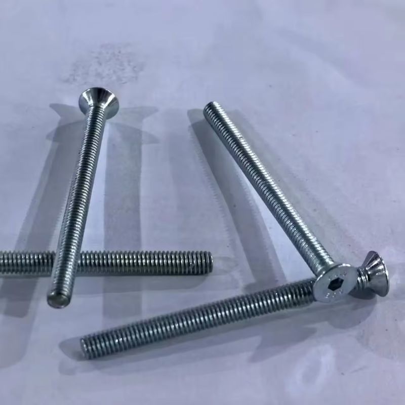 CNC Machining Steel Fabrication Services Fastening Screw Parts 3D Model For Car Assembly