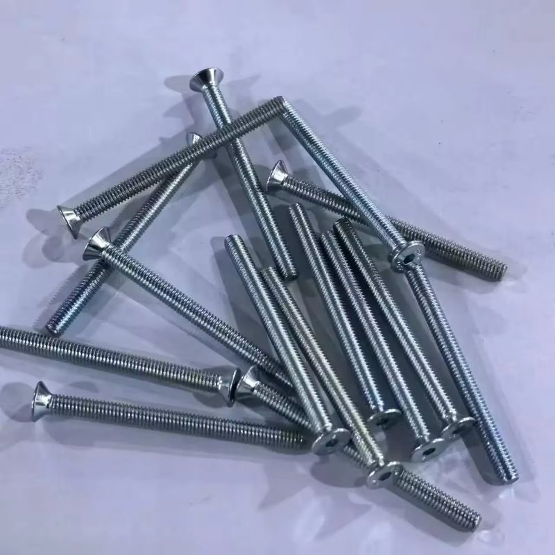 CNC Machining Steel Fabrication Services Fastening Screw Parts 3D Model For Car Assembly