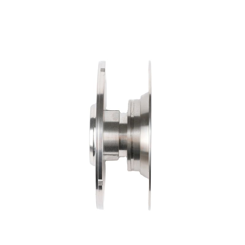 CNC Machined Metal Pulley Industrial Automation Parts Milling Wire EDM Broaching Type
