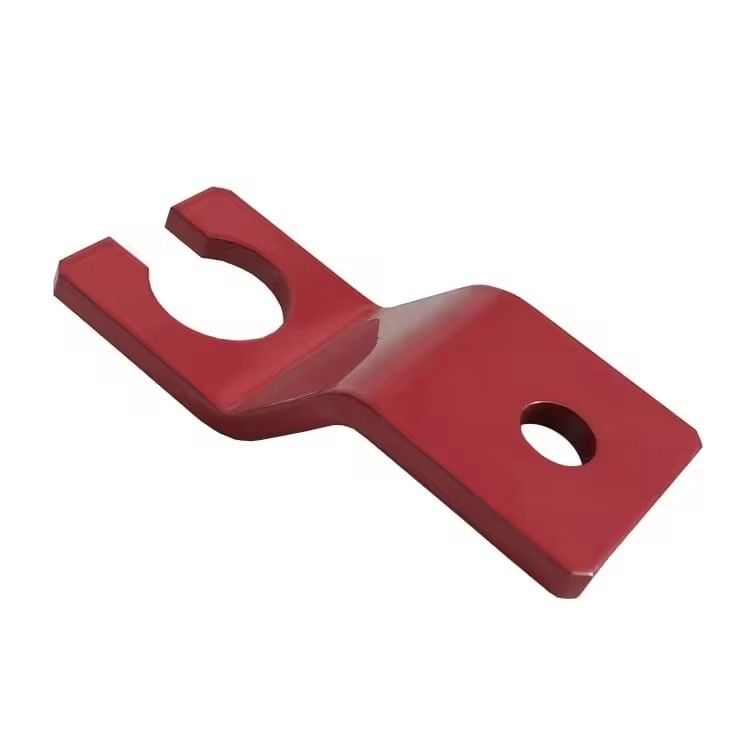Custom Metal Plate Laser Cutting Service Yellow Painted SPCC Sheet Metal Fabrication with Stamping and Bending Process