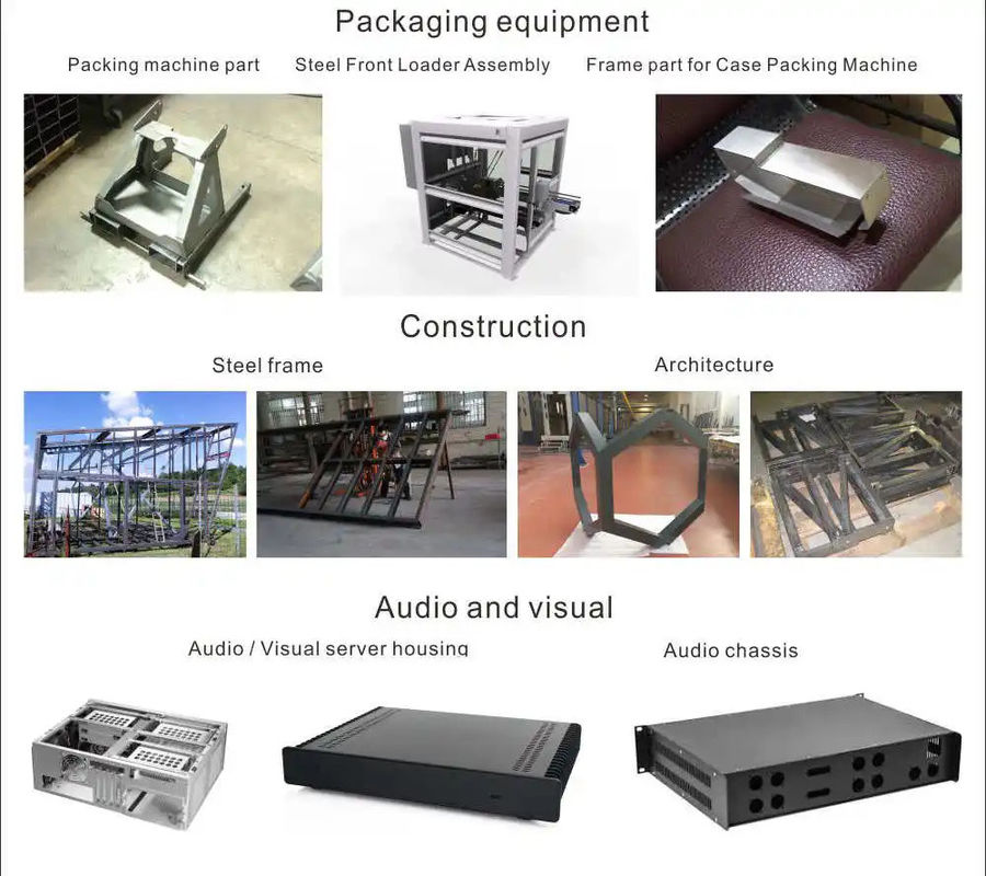 Custom Bending Stamping Works Enclosure Box Processing Parts Welding Service Stainless Aluminium Steel Sheet Metal Fabrication