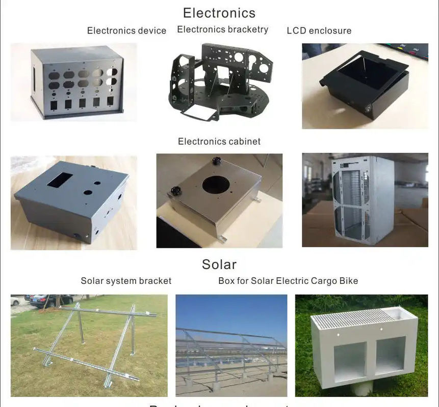 Custom Bending Stamping Works Enclosure Box Processing Parts Welding Service Stainless Aluminium Steel Sheet Metal Fabrication