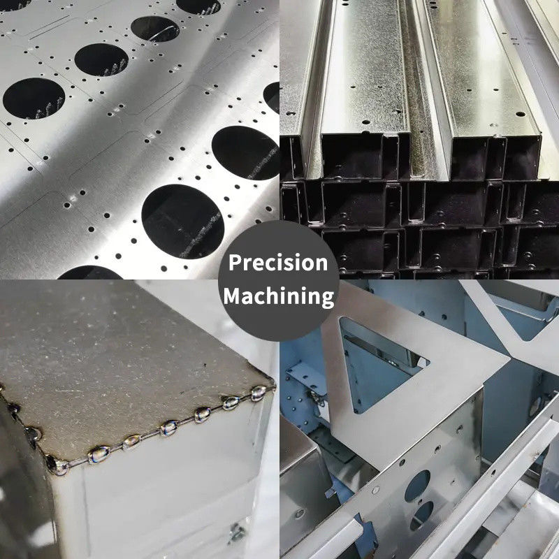 OEM قطعات برش محصولات خدمات محفظه جوش خم آکسیداسیون آنودیک CNC سفارشی ورق فلزی جعبه ساخت