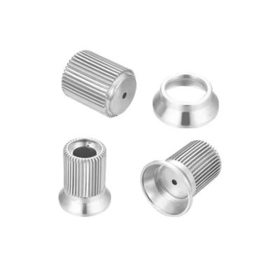 6063 6061 CNC Aluminum Parts Turning Machining Aluminum LED Heat Sink T4 T5 T6
