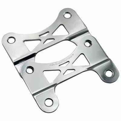 High Precision CNC Stamping Parts Custom Galvanized Metal Shock Absorber Bracket