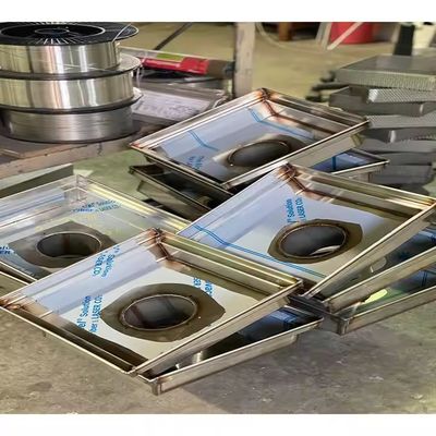 Custom Precision Sheet Metal Stainless Steel Processing Welding Bend Laser Cut Service Metal Stamping Sheet Metal Fabrication